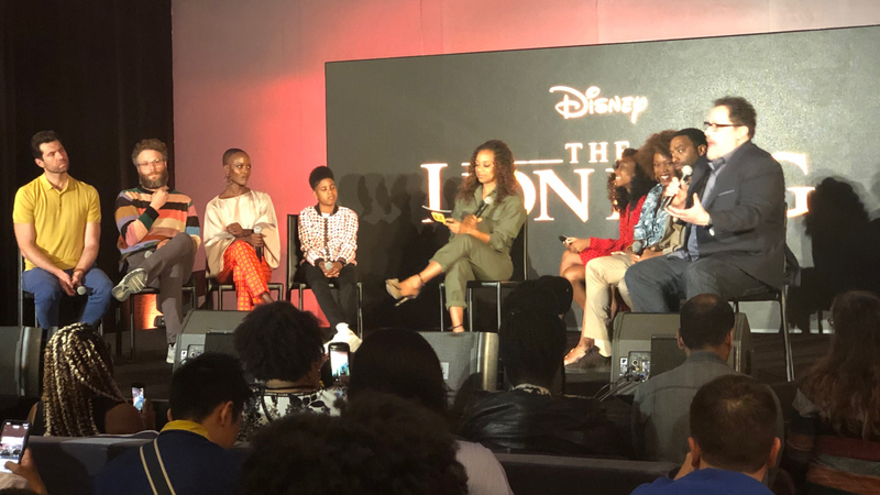 The Lion King post-screening panel hosted by Twitter.